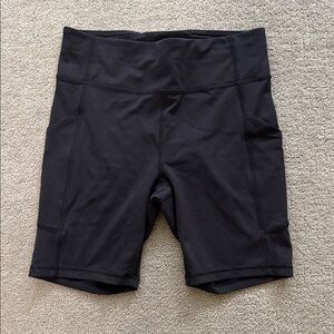 lululemon athletica Black Bike Shorts